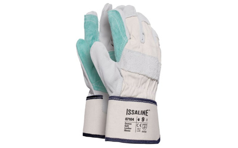 RĘKAWICE ROBOCZE 07104 REKAWICE KOMBINOWANE ZE SKÓRY BYDLĘCEJ ISSA RĘKAWICE ROBOCZE 07104 REKAWICE KOMBINOWANE ZE SKÓRY BYDLĘCEJ ISSA