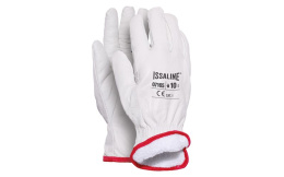 RĘKAWICE ROBOCZE 07165 RĘKAWICE SKÓRZANE SKÓRA BYDLĘCA Z PODSZEWKA