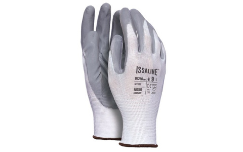 RĘKAWICE ROBOCZE POWLEKANE NITRYLEM 07286 ISSA NA MAGAZYN DO SERWISU DO SMARÓW I OLEJU