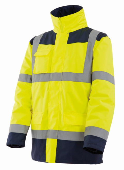 kurtka robocza ocieplana odblaskowa parka 4w1 Singer Parina kurtka robocza ocieplana odblaskowa parka 4w1 Singer Parina