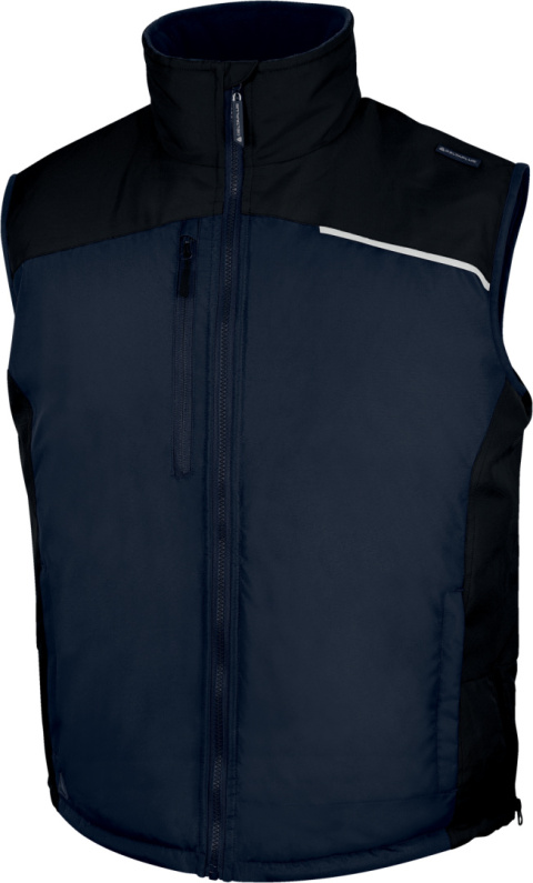 kamizelka robocza ocieplana FIDJI3 Delta Plus granatowo-czarna