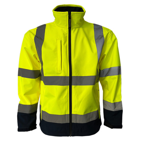 bluza robocza odblaskowa softshell Snow Thunder Consorte żółta