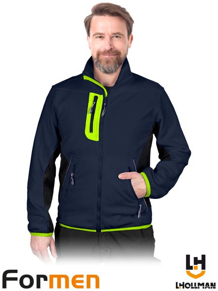 GRANATOWO-ŻÓŁTY POLAR ROBOCZY FORMEN DWUKOLOROWY REKLAMOWY GRANATOWO-ŻÓŁTY POLAR ROBOCZY FORMEN DWUKOLOROWY REKLAMOWY