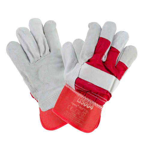 rękawice robocze wzmacniane skórą dwoinową LS 5004 Urgent rękawice robocze wzmacniane skórą dwoinową LS 5004 Urgent