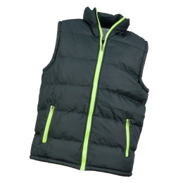 Roboczy bezrękawnik BZR-308 ocieplany polarem URGENT zielony