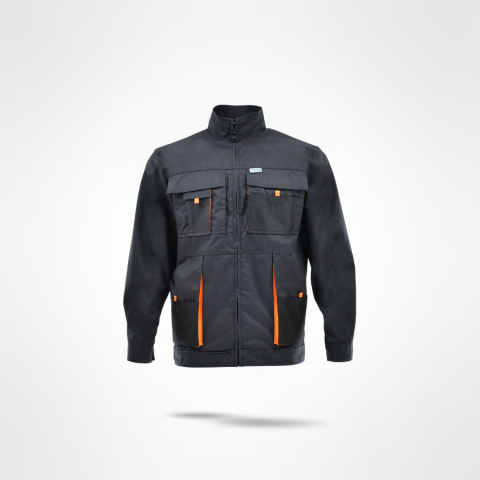 Sara Workwear King bluza robocza grafitowo-pomarańczowa Sara Workwear King bluza robocza grafitowo-pomarańczowa