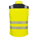 Portwest PW325 kamizelka robocza ostrzegawcza softshell (3L) żółto-czarna Portwest PW325 kamizelka robocza ostrzegawcza softshell (3L) żółto-czarna