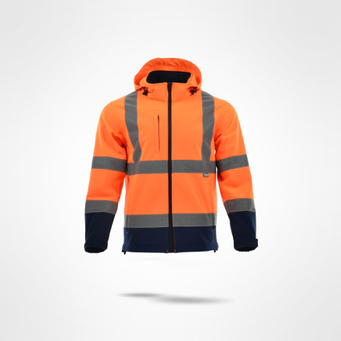 kurtka robocza softshell odblaskowa Drogowiec Sara Workwear kurtka robocza softshell odblaskowa Drogowiec Sara Workwear