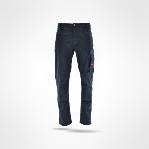 spodnie robocze do pasa Actiflex Sara Workwear ciemnogranatowo-czerwone spodnie robocze do pasa Actiflex Sara Workwear ciemnogranatowo-czerwone