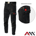 Art.Mas. Jeans Stretch Black spodnie robocze do pasa Art.Mas. Jeans Stretch Black spodnie robocze do pasa