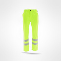 Sara Workwear Drogowiec Standard spodnie robocze do pasa ostrzegawcze żółte Sara Workwear Drogowiec Standard spodnie robocze do pasa ostrzegawcze żółte