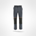 Sara Workwear Posejdon spodnie robocze do pasa grafitowo-pomarańczowe Sara Workwear Posejdon spodnie robocze do pasa grafitowo-pomarańczowe