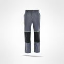 Sara Workwear Posejdon spodnie robocze do pasa ciemnoszaro-żółte Sara Workwear Posejdon spodnie robocze do pasa ciemnoszaro-żółte