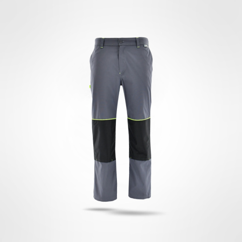 Sara Workwear Posejdon spodnie robocze do pasa ciemnoszaro-żółte Sara Workwear Posejdon spodnie robocze do pasa ciemnoszaro-żółte