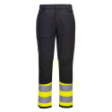 spodnie robocze do pasa serwisowe WX2 Eco Hi-Vis klasy 1 CD888 Portwest czarno-żółte spodnie robocze do pasa serwisowe WX2 Eco Hi-Vis klasy 1 CD888 Portwest czarno-żółte