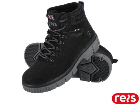 buty robocze ocieplane damskie BCORTINA Reis czarne buty robocze ocieplane damskie BCORTINA Reis czarne