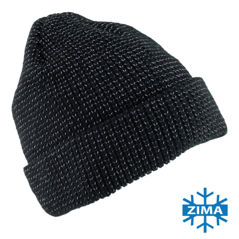 czapka robocza ocieplana 7116 Urgent czarna czapka robocza ocieplana 7116 Urgent czarna