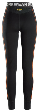 Damskie legginsy robocze termiczne Stay Warm Snickers Workwear 9471 czarne Damskie legginsy robocze termiczne Stay Warm Snickers Workwear 9471 czarne