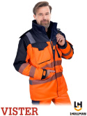 LEBER&HOLLMAN LH-JACWINTER softshell kurtka robocza ocieplana odblaskowa LEBER&HOLLMAN LH-JACWINTER softshell kurtka robocza ocieplana odblaskowa