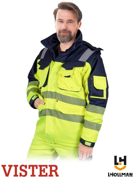 KURTKA ROBOCZA OCIEPLANA LH-JACWINTER LEBER&HOLLMAN ODBLASKOWA DLA DROGOWCÓW KURTKA ROBOCZA OCIEPLANA LH-JACWINTER LEBER&HOLLMAN ODBLASKOWA DLA DROGOWCÓW