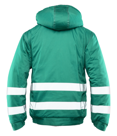 Polstar kurtka bhp zimowa z pasami odblaskowymi Brixton Snow zielona Polstar kurtka bhp zimowa z pasami odblaskowymi Brixton Snow zielona