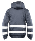 Polstar Brixton Snow kurtka robocza ocieplana z pasami odblaskowymi stalowa Polstar Brixton Snow kurtka robocza ocieplana z pasami odblaskowymi stalowa