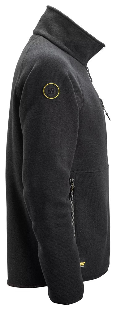 Czarny polar roboczy typu kurtka AllroundWork Snickers Workwear 8020 Czarny polar roboczy typu kurtka AllroundWork Snickers Workwear 8020