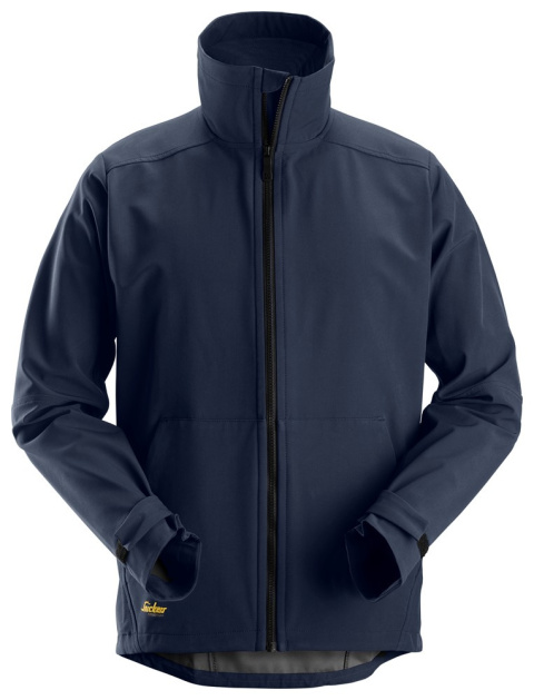 Kurtka robocza softshell wiatroszczelna AllroundWork Snickers Workwear 1205 granatowa Kurtka robocza softshell wiatroszczelna AllroundWork Snickers Workwear 1205 granatowa