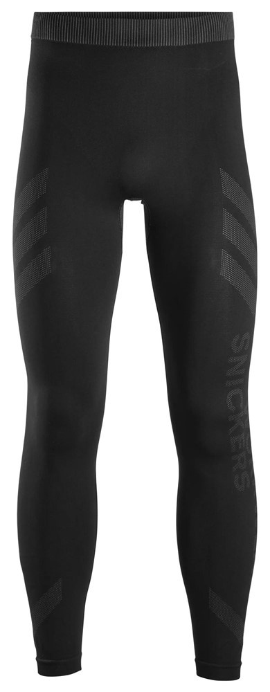 Legginsy robocze bezszwowe In Motion 9492 Snickers Workwear czarne Legginsy robocze bezszwowe In Motion 9492 Snickers Workwear czarne
