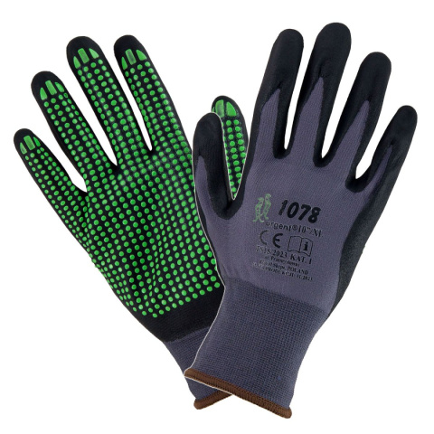 rękawice robocze powlekane nitrylem/PU 1078 Urgent rękawice robocze powlekane nitrylem/PU 1078 Urgent