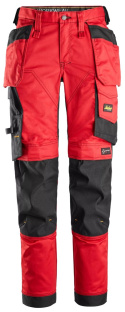 Spodnie robocze do pasa 6247 AllroundWork Snickers Workwear czerwone Spodnie robocze do pasa 6247 AllroundWork Snickers Workwear czerwone