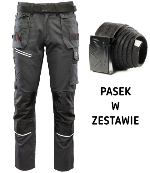 spodnie robocze do pasa Pro Seven Kings Polstar grafit spodnie robocze do pasa Pro Seven Kings Polstar grafit