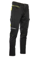 Polstar ARSS spodnie robocze softshellowe do pasa czarno-żółte Polstar ARSS spodnie robocze softshellowe do pasa czarno-żółte