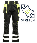 spodnie robocze do pasa z pasami odblaskowymi Seven Kings Solar Polstar spodnie robocze do pasa z pasami odblaskowymi Seven Kings Solar Polstar
