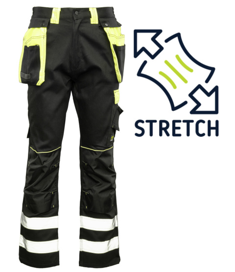 spodnie robocze do pasa z pasami odblaskowymi Seven Kings Solar Polstar spodnie robocze do pasa z pasami odblaskowymi Seven Kings Solar Polstar