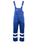 spodnie robocze ogrodniczki ocieplane z pasami odblaskowymi Brixton Snow Polstar niebieskie spodnie robocze ogrodniczki ocieplane z pasami odblaskowymi Brixton Snow Polstar niebieskie