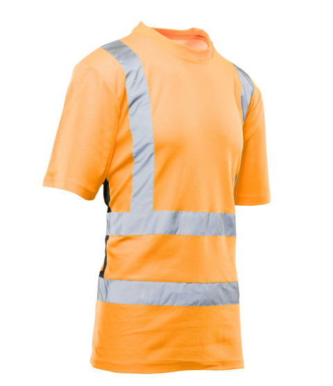 Polstar Brixton Flash BF-016 t-shirt roboczy odblaskowy siatka pomarańczowy Polstar Brixton Flash BF-016 t-shirt roboczy odblaskowy siatka pomarańczowy