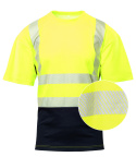 t-shirt roboczy odblaskowy siatka Transfer BF-017 Brixton Flash Polstar żółty t-shirt roboczy odblaskowy siatka Transfer BF-017 Brixton Flash Polstar żółty