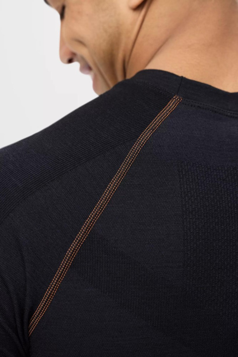 Koszulka robocza z długim rękawem Snickers Workwear 9483 czarna Koszulka robocza z długim rękawem Snickers Workwear 9483 czarna