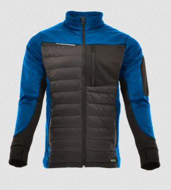 Sara Workwear Comfort Plus bluza robocza hybrydowa szaro-niebieska Sara Workwear Comfort Plus bluza robocza hybrydowa szaro-niebieska