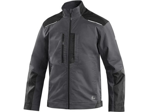bluza robocza męska Solis CXS Canis szaro-czarna bluza robocza męska Solis CXS Canis szaro-czarna
