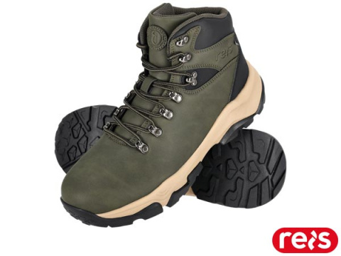 buty robocze męskie Alpine Reis zielono-beżowo-czarne buty robocze męskie Alpine Reis zielono-beżowo-czarne