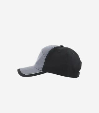 Czapka z daszkiem do pracy szaro-czarna Standard Plus Sara Workwear Czapka z daszkiem do pracy szaro-czarna Standard Plus Sara Workwear