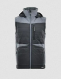 kamizelka robocza hybrydowa Comfort Plus Sara Workwear szaro-czarna kamizelka robocza hybrydowa Comfort Plus Sara Workwear szaro-czarna