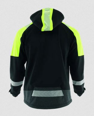 softshell roboczy oddychający wodoodporny Sara Workwear Comfort Neo czarno-żółty softshell roboczy oddychający wodoodporny Sara Workwear Comfort Neo czarno-żółty