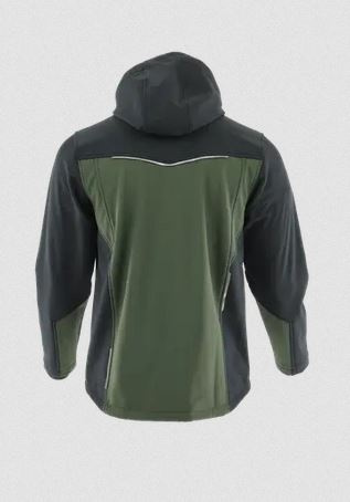 softshell roboczy oddychający wodoodporny Sara Workwear Comfort Plus oliwkowo-czarny softshell roboczy oddychający wodoodporny Sara Workwear Comfort Plus oliwkowo-czarny