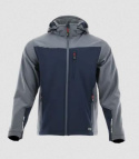 kurtka robocza typu softshell Comfort Plus Sara Workwear szaro-granatowa kurtka robocza typu softshell Comfort Plus Sara Workwear szaro-granatowa
