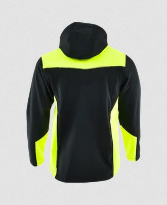 Sara Workwear Comfort Plus kurtka robocza softshellowa czarno-żółta Sara Workwear Comfort Plus kurtka robocza softshellowa czarno-żółta