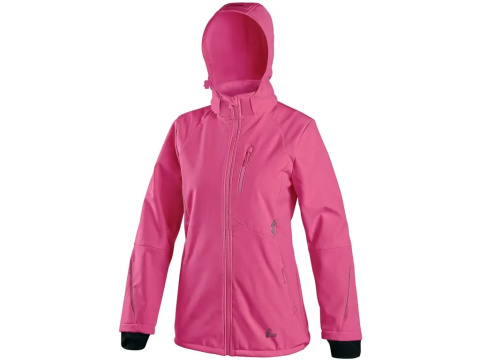 kurtka robocza softshell damska Nevada CXS Canis różowa kurtka robocza softshell damska Nevada CXS Canis różowa
