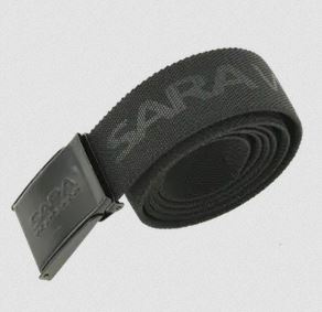 Sara Workwear 1-23-00E uniwersalny pasek do spodni elastyczny czarny Sara Workwear 1-23-00E uniwersalny pasek do spodni elastyczny czarny